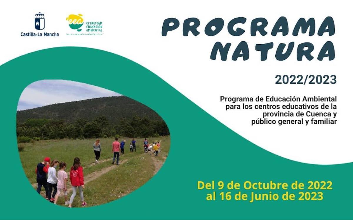 Programa NATURA 2022/2023 de Educación Ambiental en la provincia de Cuenca