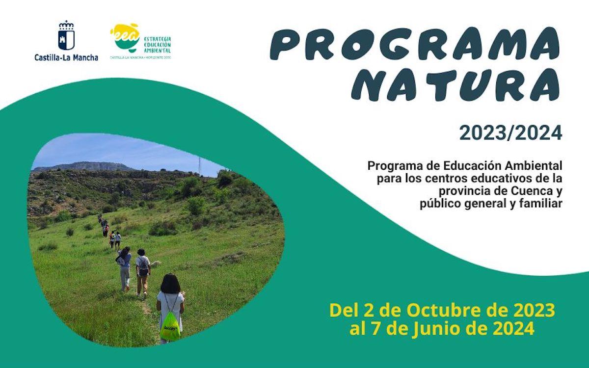 Programa NATURA 2023/2024 de Educación Ambiental en la provincia de Cuenca